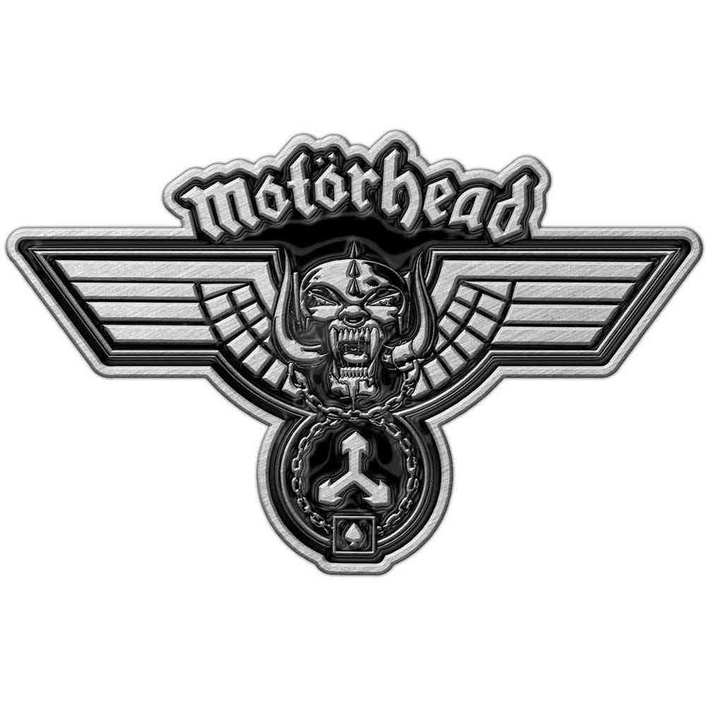 Motorhead - Hammered Métal broche - Noir/Couleur argent